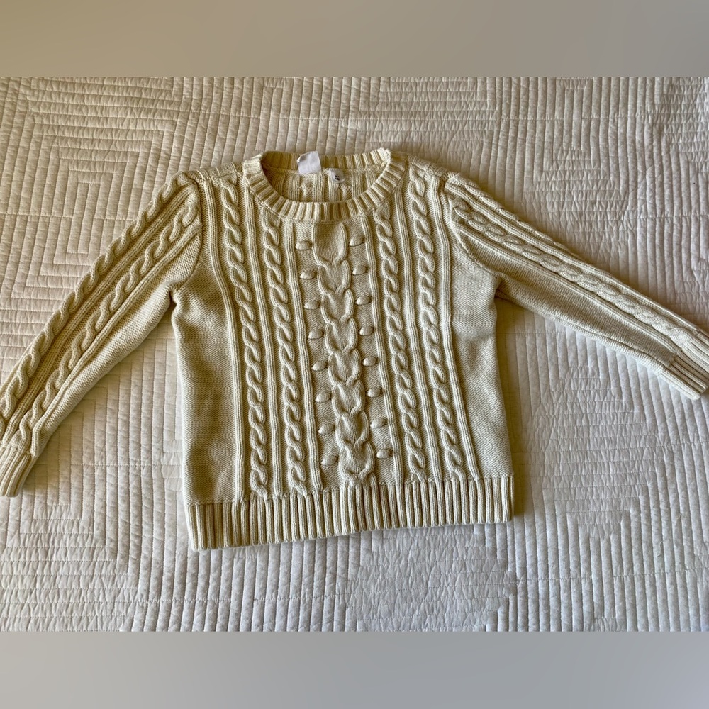Gap Cable Knit Sweater S 6-7